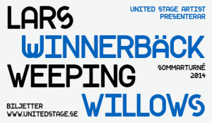 Lars Winnerbäck & Weeping Willows till Lysekil, Gullmarsvallen @ Lysekil | Sverige